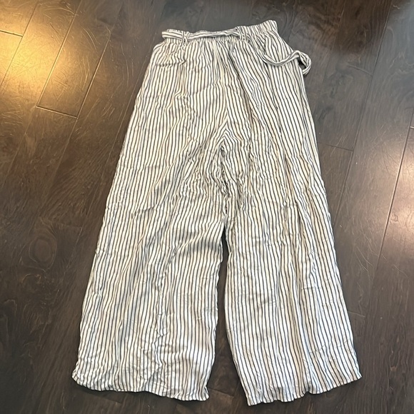 American Eagle Striped Wide Leg Pants S - Picture 5 of 5